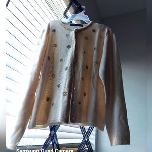 Karen scott sweater size XL